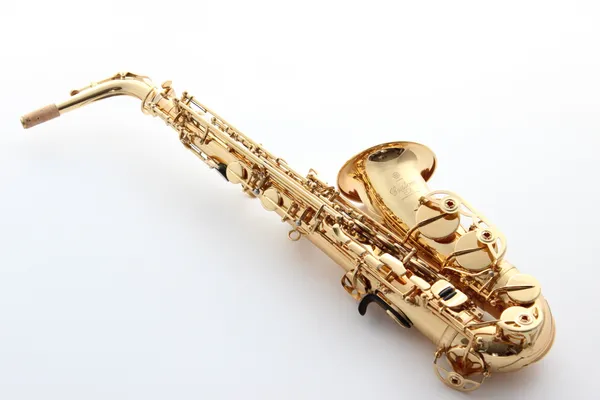 Meilleure qualité Japon Marque Original YAS-875 E plat Alto Saxophone Drop Eb Top Instrument de musique professionnel Saxe Airducts fleur faite à la main Sax Saxofone Or avec étui