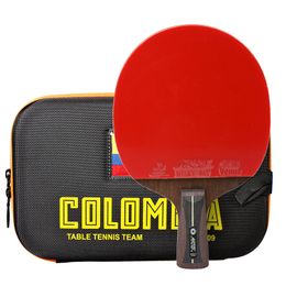 Originele Yinhe Galaxy 12 Stars National Table Tennis Racket Puistjes-in rubber ping ping pong raquete de pingpong vleermuis