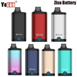 Kit de vaporisateur intelligent Yocan Ziva, batterie 650mAh, fil 510, préchauffage 10S pour cartouche 510, vaporisateur de cigarettes électroniques