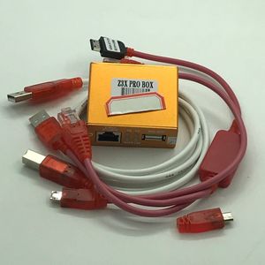 Boîtier activé d'origine z3x pro pour samsung avec 4 câbles c3300/P1000/USB/E210 mise à jour S5 Note4 livraison gratuite
