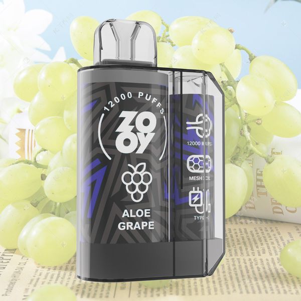 Original ZOOY MEGA Puff 12000 vape jetable e cig vapes Mesh Coil 23 ml profilé 650 mah batterie rechargeable vapoteurs de cigarettes électroniques desechables usine bouffée