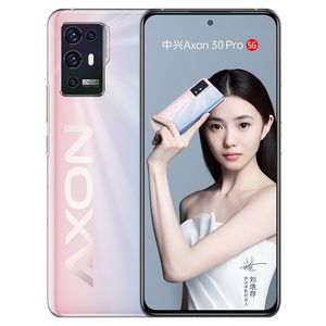 ORIGINAL ZTE AXON 30 PRO 5G Téléphone mobile 8GB RAM 128GB 256GB ROM Snapdragon 888 64MP NFC 4200MAH Android 6.67 