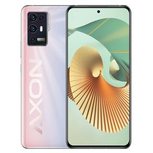 Téléphone portable d'origine ZTE AXON 30 Pro 5G 8 Go de RAM 256 Go de ROM Snapdragon 888 Octa Core 64.0MP Android 6.67 pouces AMOLED plein écran ID d'empreintes digitales visage NFC Smart Cell Phone