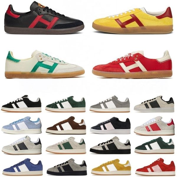 Originals Campus 00s Gazelle Casual Chaussures pour hommes femmes OG Chaussure Rose Velours Blanc Gomme Collegiate Vert Réel Rouge Baskets de créateurs de plein air Baskets de sport grande taille 13