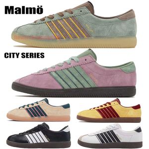 Envío gratuito Originales Malmo City Series Trainers Lake Blue Moderna Museet Pink Land Swedish Aggakaka Designer para hombres zapatillas casuales zapatos clásicos 36-45