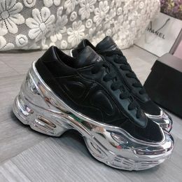 Originals Raf Simon Shock Ozweego Casual Roller Schoenen Heren Dames Klassieke Track Trainers Outdoor Sneakers Sport Tennies Cavas Schoenen maat 36-45