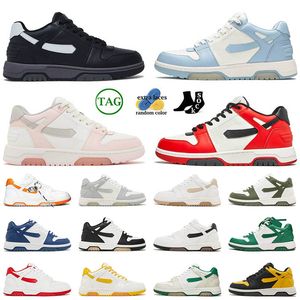 off white out of office ooo low-top 2023 Designer chaussures décontractées plate - forme sneakers noir gris bleu clair hommes femmes chaussures d'entraînement basses 【code ：L】