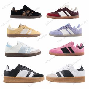 Originals Pays de Galles Bonner Sambaba Chaussures décontractées Platforms Sneaker Léopard Dark Men Femmes Chaussures de course