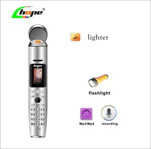 Orignal AK009 Music Pen Cell Phone Bluetooth Dialer Reporter Enregistrement de téléphone mobile 2000mAh Mini Handheld Ligher Celulares For Man 1785552