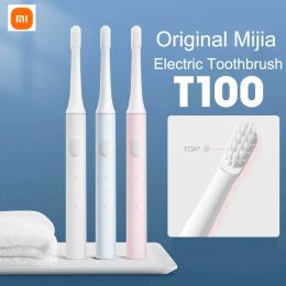 Origne Xiaomi Mijia Sonic Electric Tandborstel Volwassen Mi T100 Tandenborstel Gezond kleurrijke USB Oplaadbaar IPX7 Waterdicht