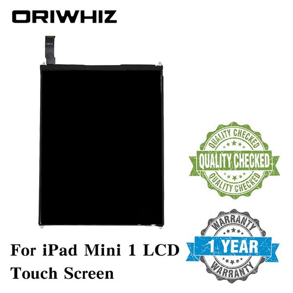 Remplacement d'affichage à cristaux liquides d'écran tactile d'affichage à cristaux liquides de haute qualité d'oriwhiz pour l'assemblage de numériseur d'ipad Mini 1/2 sans bouton d'accueil et colle