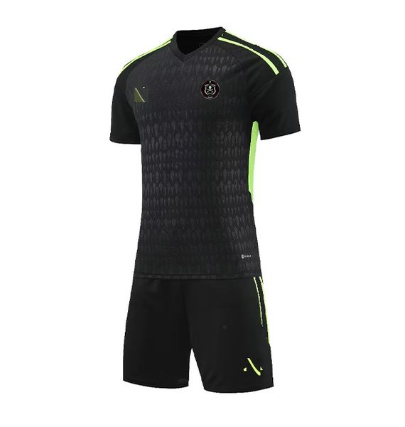 Orlando Pirates Survêtements pour hommes Sports de loisirs pour adultes Vêtements d'entraînement à manches courtes Jogging en plein air Chemise de loisirs Costume de sport