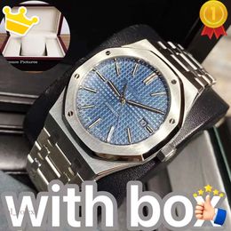 Orologi herenhorloge 15400 15500 designerhorloges Hoge kwaliteit Audemar wijzerplaat 41 mm automatisch uurwerk Horloges roestvrij staal waterdicht saffier 2023 15407St es s