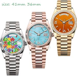 Orologio diamanten horloge voor heren en dames Hoogwaardige luxe ontwerper automatisch horloge roestvrijstalen band keramische ring wijzerplaat modehorloge voor dames