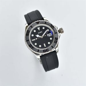 Orologio Mens Watch -horloges voor herenontwerperklokken Designer kijkt blauwe ronde analoge mechanische handwikkeling mans horloges oester polshorloge met doos cxy271