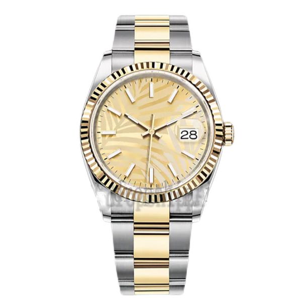 orologio Montre de luxe gold Reloj premium Relojes mecánicos automáticos Hombres Gran lupa 41 mm Acero inoxidable Zafiro impermeable Relojes de pulsera luminosos para hombre