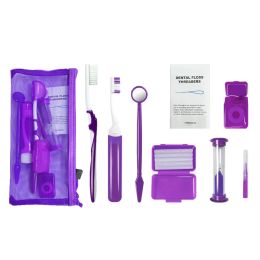 Orthodontische Mondverzorging Reiniging Bretels Tandheelkundige Tanden Kits Tandenborstel Opvouwbare Tandspiegel Interdentale Borstel Whitening Tool