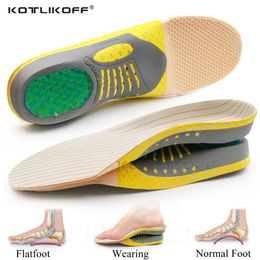 Orthopedische insols Ortics Flat Foot Health Sole Pad voor schoenen Plaats Arch Support Pad voor plantaire fasciitis voeten zorg inlegzolen 240329