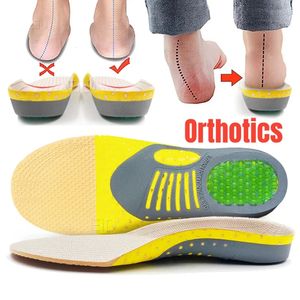 Orthopedische insols Ortics Flat Foot Health Sole Pad Insert Arch Support voor plantaire fasciitis voeten zorg 231221