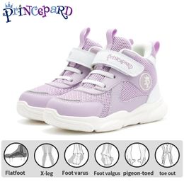 Orthopedische schoenen voor kinderen en peuters met boog enkel ondersteunen hoge topmeisjes jongens corrigerende sneakers platte voet 240509