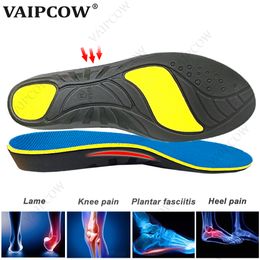  Plantilla ortopédica para pies planos severos soporte de arco zapatos ortopédicos suela plantillas para pies hombres mujeres niños O/X pierna corrigibil