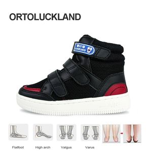 Ortoluckland Toddler Boys Sneakers Kids Orthopedische Sport Loopschoenen voor Kinderen Meisjes Vrije tijd Flatfoot Wandelen Schoenen 211022