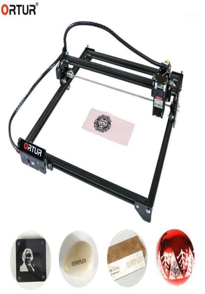 Ortur CNC Laser graveur de bricolage Logo Marqueur Cutter Laser Machine de gravure du laser Wood Travail 40x43cm Gamme de gravure 7W 15W 20W MINI15484520