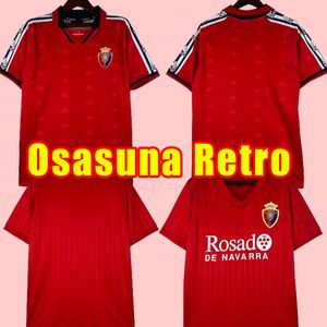 Osasuna Soccer Jerseys Home 87 88 95 97 Vingate Thailand Quality 1987 1988 1995 1996 1997 Retro