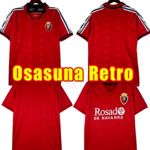 Osasuna voetbaltruien Home voetbalshirt man Retro Classical Vintage 1987 1988 1995 1996 1997 87 88 95 97