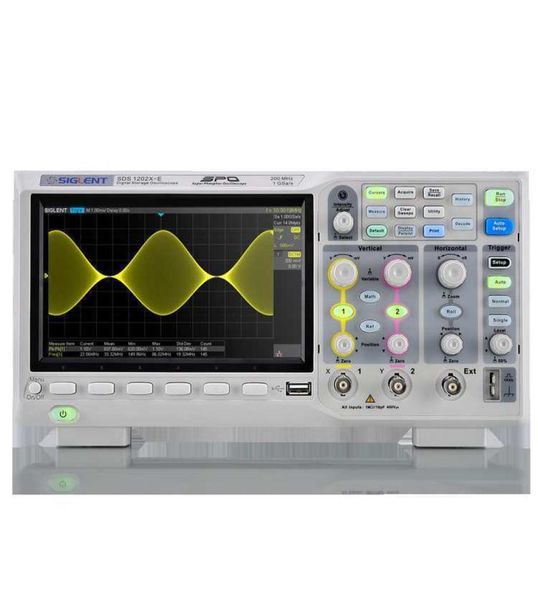 Oscilloscopes SIGLENT SDS1202XE DSO oscilloscope numérique 2 canaux 200 MHz oscilloscopes8065549