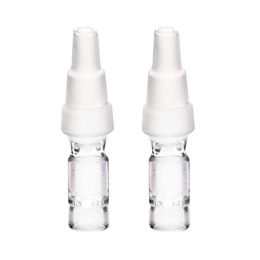 Osgree Fumeur accessoire 2PCS 10mm/14mm/18mm 3 en 1 Tuyau D'eau Bong Adaptateur Verre WPA pour Arizer Solo 2 Air 2 max