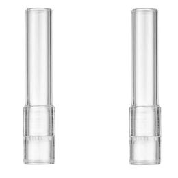 Osgree – accessoire pour fumer, 2 pièces, tube droit de remplacement de 70mm, tige en verre pour arizer solo 2 air 2 solo 1 BJ