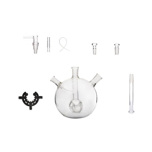 Accesorio para fumar Osgree 8 en 1 10 mm 14 mm Hembra Mega Globe MK 2 Water Bong Pipe Bubbler Glass Kit