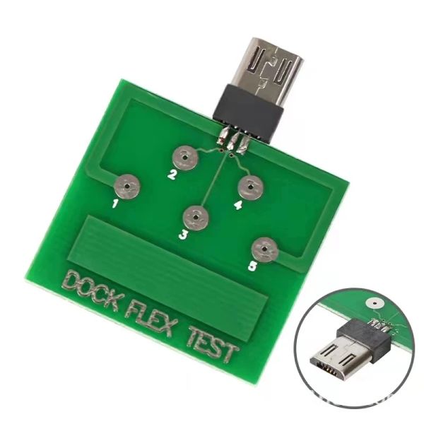 OSS Team Micro USB Dock Flex Test Board pour iPhone Android Phone Type-C U2 Battery Power Charging Dock Flex Easy Testing Tool