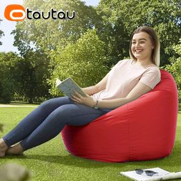 Otautau Outdoor Emperproof Bean Sac Cover No Filler Garden Beach Piscine Peron flottante Parine Pouf Chaise Oxford Kids Adults