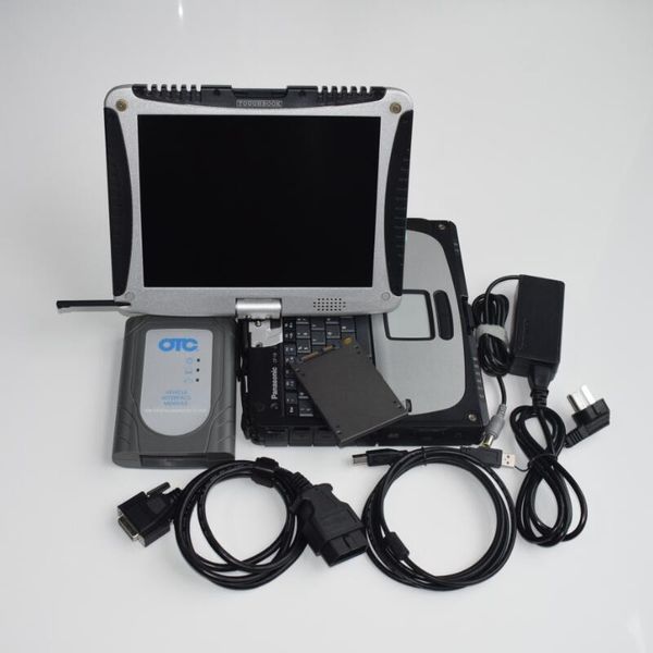 Outil de diagnostic otc it3 sw installé dans un ordinateur portable cf-19, ensemble complet de scanners OBD pour TOYOTA IT3 OTC GTS