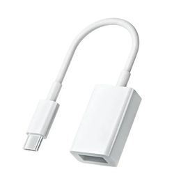 OTG -adapterkabel USB 2.0 Type C Man naar USB 2.0 Een vrouwelijke OTG -gegevenskoordadapter 16 cm voor Universal Typec Interface Phon