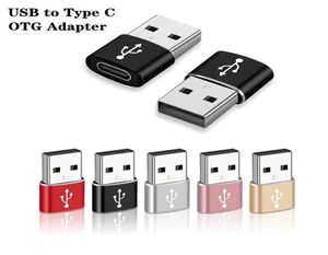 Adaptateur OTG Mâle USB à USB Type C Femelle Convertisseur Typec Cable Adaptateur USBC Data Charger Nous avons d'autres convertisseurs s'il vous plaît cont3659073
