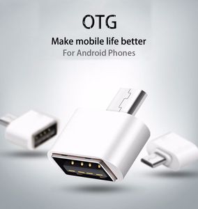 OTG Micro USB vers USB 2.0 femelle convertisseur Mini adaptateur connexion intelligente pour Smartphone clavier souris contrôleur de jeu