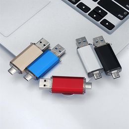 OTG Usb Stick Type C Pen Drive 128GB 64GB 32GB 16GB USB Flash Drive 3 0 High Speed Pendrive voor Type-C Device274K