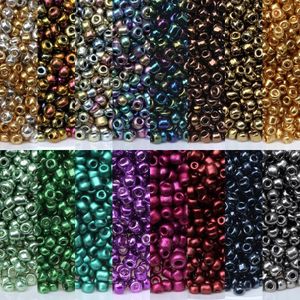 Overige 1000 stuks 2 mm lak die bakken charme tsjechische glas rocailles DIY armband ketting oorbel spacer voor sieraden maken accessoires 231207