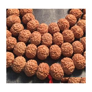 Andere 108pcs Vajra Bodhi Rudraksha kralen voor het maken van sieraden Meditatie Mala Gebed Tibetaans Boeddhisme Ketting Bracebanden Accessoires 9 DHYW1