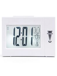 Autres accessoires Corloges décor Home Garden Drop Livrot 2021 1set Digital Projecteur Alarm FM Radio Clock SN Timer Affichage LED WID9363157