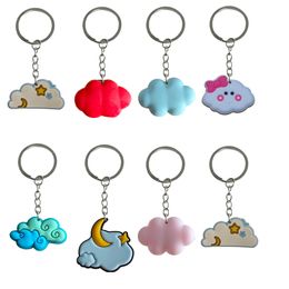 Otros accesorios Cloud Keychain Bag Bagling Keychains Party Favors para niños Mochila de mochila para niños Caqueta de llave Kin Kid Gir Gi Otibg
