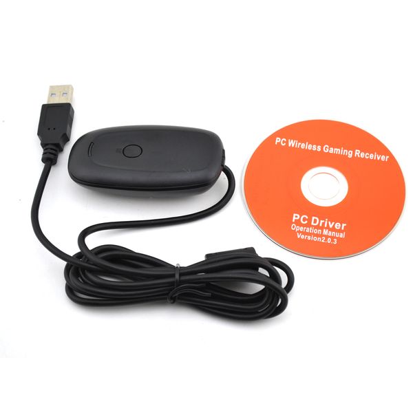 Autres accessoires PC sans fil Gamepad Récepteur de jeu USB pour xbox 360 Adaptateur de manette sans fil Accessoires de console de jeu 230706