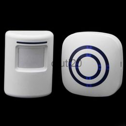 Otros accesorios de alarma, Sensor de movimiento infrarrojo inalámbrico, timbre de seguridad para puerta, timbre de alarma, enchufe europeo/estadounidense x0718