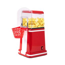 Andere apparaten Air Popcorn Machine Home Commercial Mini Kleine elektrisch verwarmde Handige nestopslag Rode popcornmaker 230201