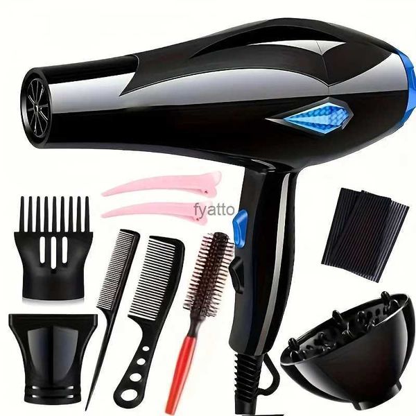 Autres appareils Sèche-cheveux Sèche-cheveux professionnel SetBlow DC Moteur Séchage rapide avec 2 vitesses 3 chaleur avec diffuseur buse peigne de concentration pour la maison H2435