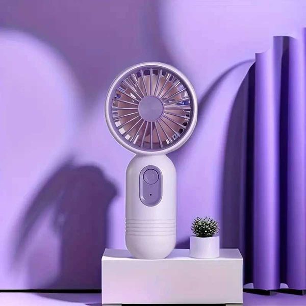 Autres appareils électroménagers Pertuculaire Small USB Electric Van Mini Compact Pocket Fan Pocket Fan à 3 vitesses Cool Outdoor Fan Student Dormitory Desktop Gift J240423