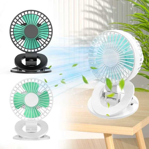 Autres appareils Clip manuel portable sur le ventilateur USB Charge Mini Bureau de bureau Électricité Multi-Scene refroidissement calme et ventilation de ventilation adaptée au camping à domicile en 2024 J2